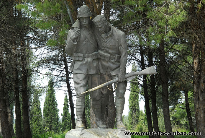 yaralı asker anıtı